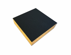 Haircell Polyvinyl: 1" thick, 9-ply, marine grade, Douglas Fir plywood with a 0.050 smooth black Level Haircell Polyvinyl propylene applied to the top surface and a 0.020 Polypropylene applied to the  bottom/COF Value: 0.71 grip surface.