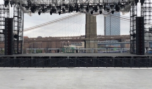 Main Stage for Pier 17, NYC, 2018