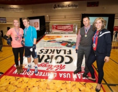 Custom Ramp for anevent featuring the 2014 Kellog's Team USA & Olympic Medalist Noelle Pikus-Pace