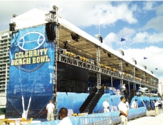 2-Story VIP Structure for Celebrity Beach Bowl 2010 By Light Action