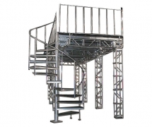Custom Truss Support System for Trade Show Booth